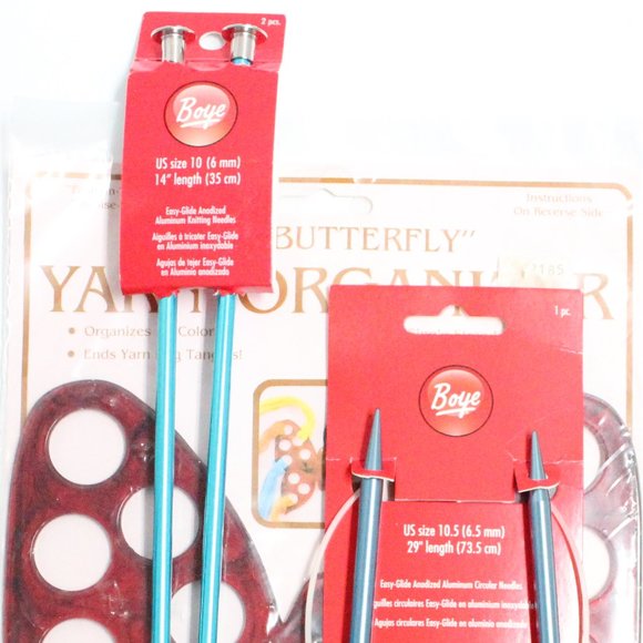 Knitting Needles & Yarn Organizer - On Card In Pkg - Picture 6 of 13
